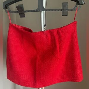 Zara Red Skirt